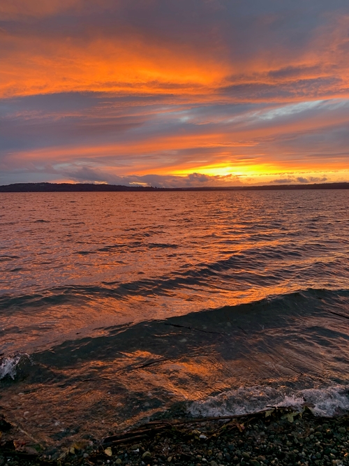 Sunset on Water